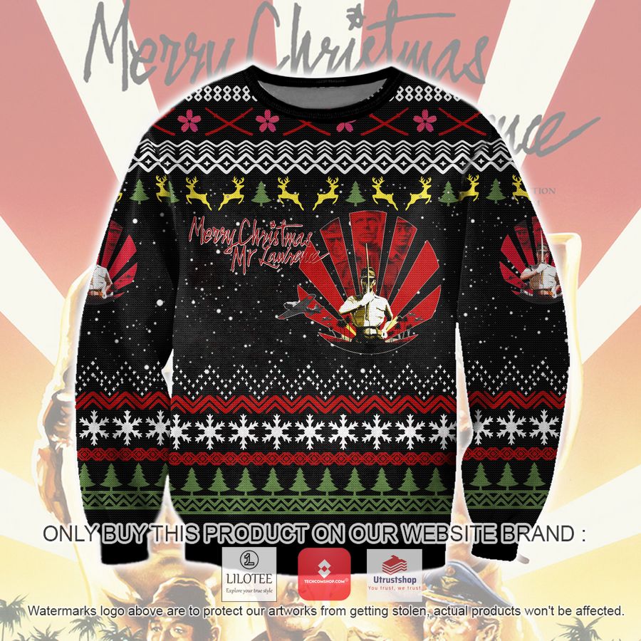 merry christmas mr lawrence ugly christmas sweater sweatshirt 1 93140