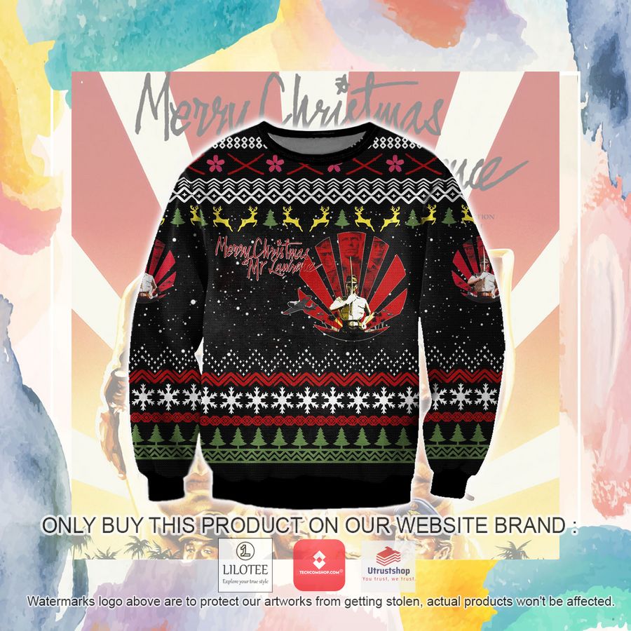 merry christmas mr lawrence ugly christmas sweater sweatshirt 3 19105