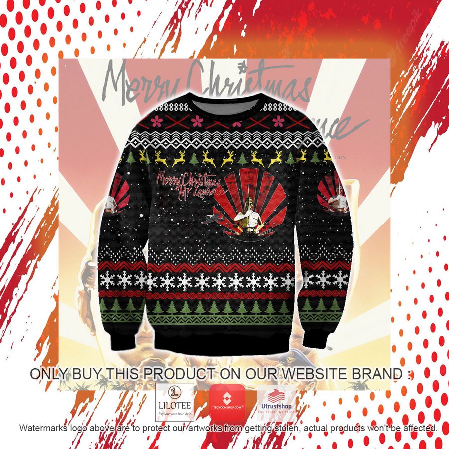 merry christmas mr lawrence ugly christmas sweater sweatshirt 7 26437