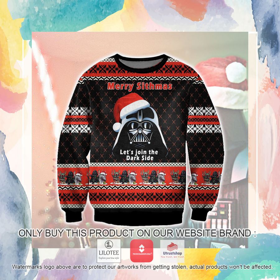 merry sithmas ugly christmas sweater sweatshirt 3 79611