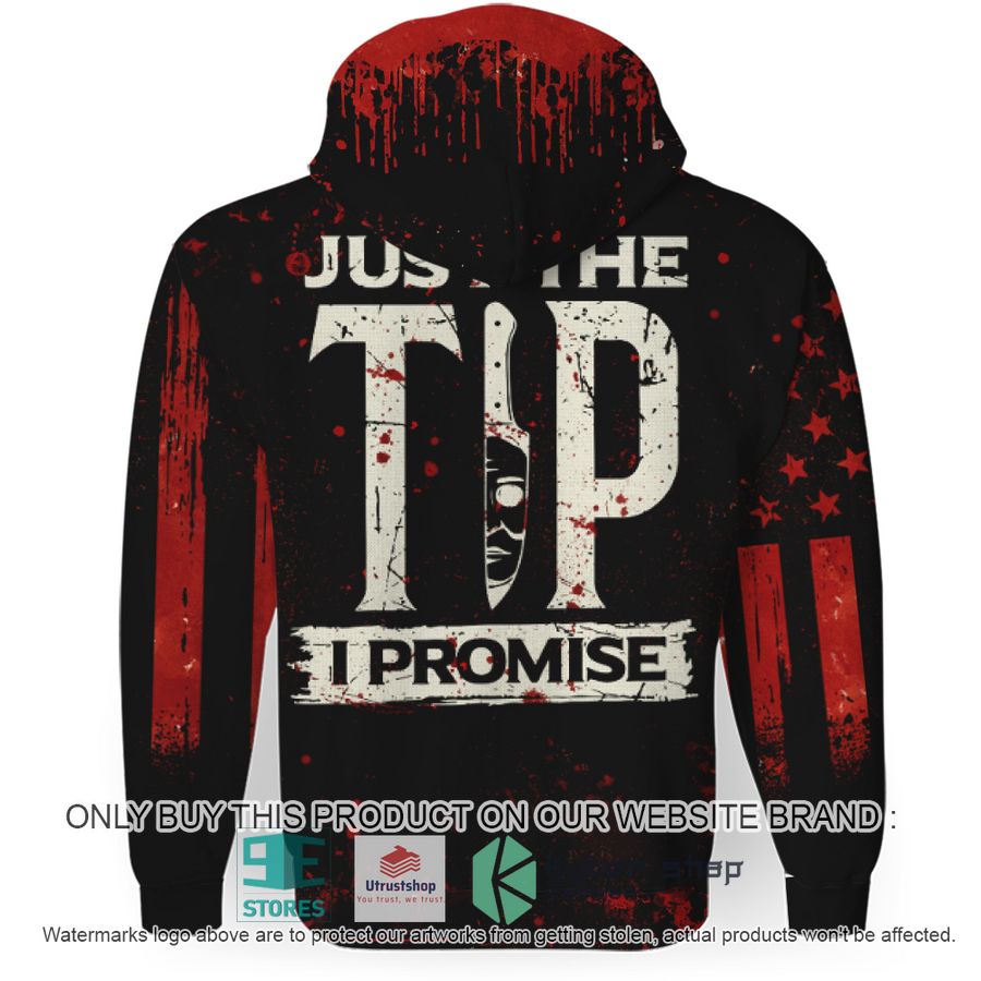 michael myers us flag nike just the tip i promise bloody hoodie 3 91155