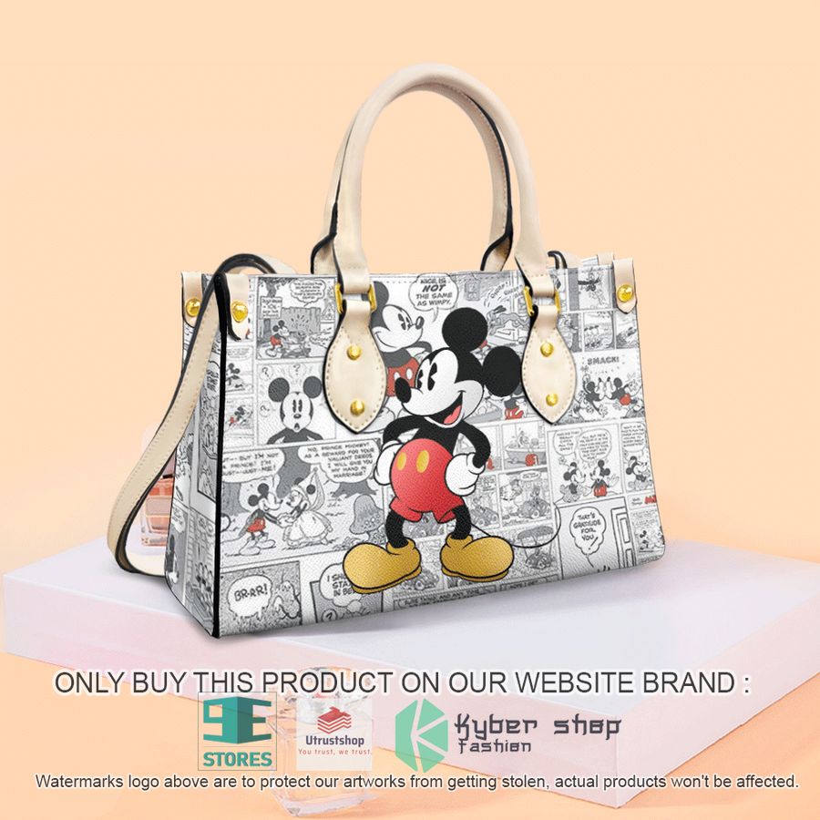 mickey mouse comic leather bag 1 45822