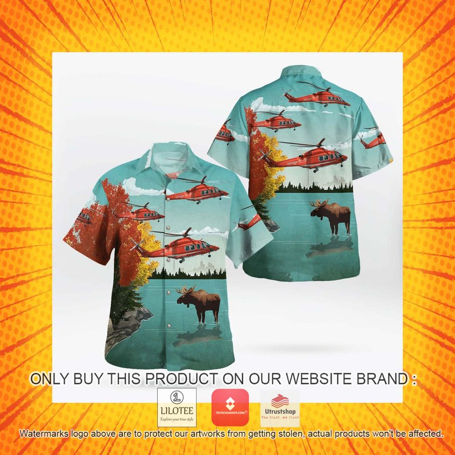 mississauga ontario canada ornge agustawestland aw139 hawaiian shirt 1 50714