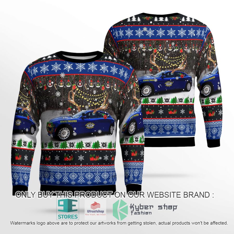 missouri state highway patrol christmas sweater 1 95013