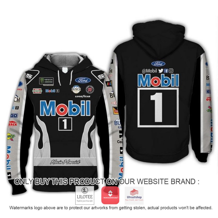 mobil kevin harvick racing 3d shirt hoodie 1 96838