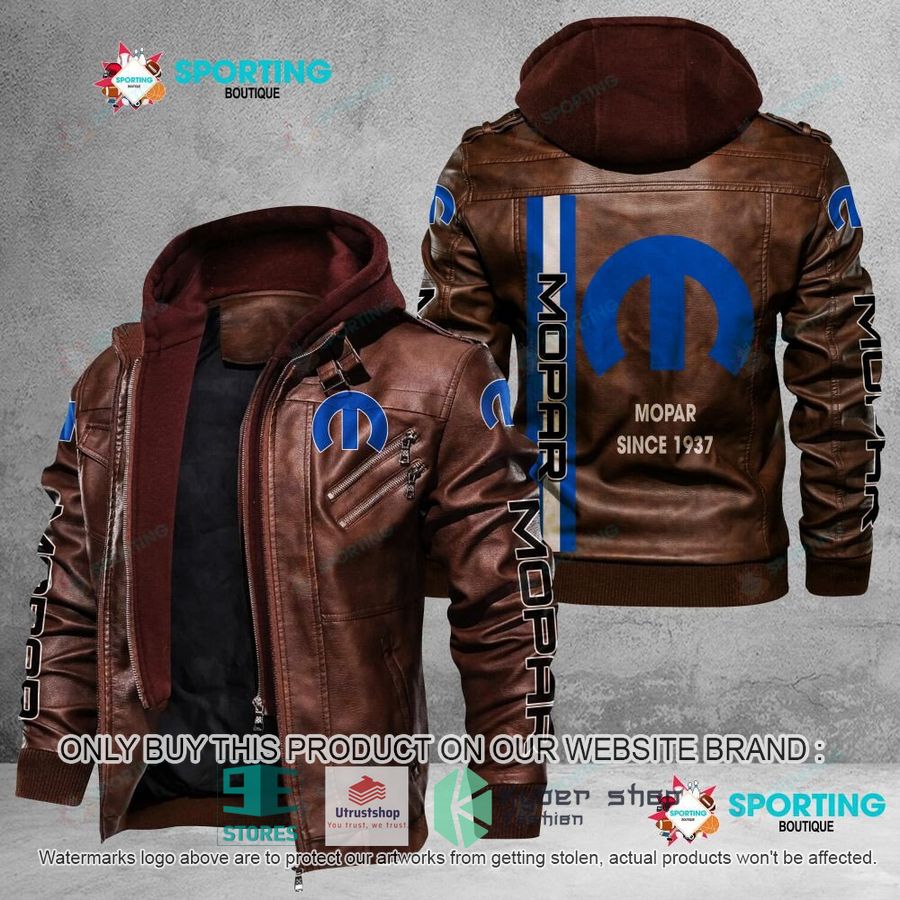 mopar since 1937 leather jacket 2 83790