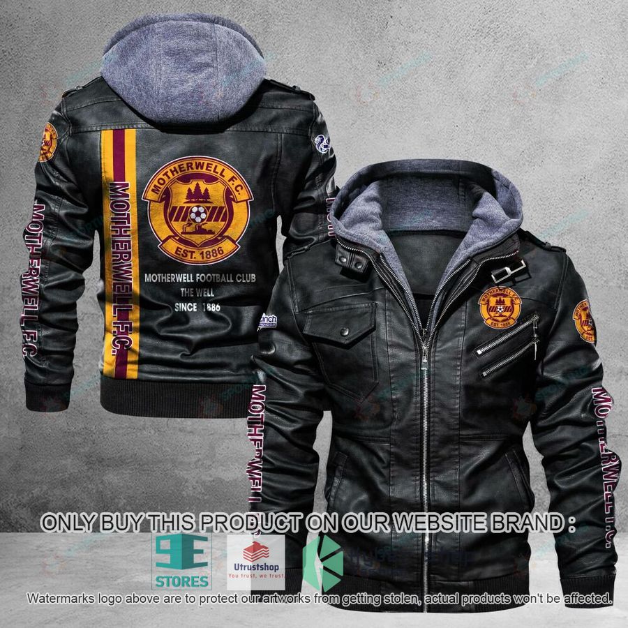 motherwell f c the well since 1886 leather jacket 1 1820
