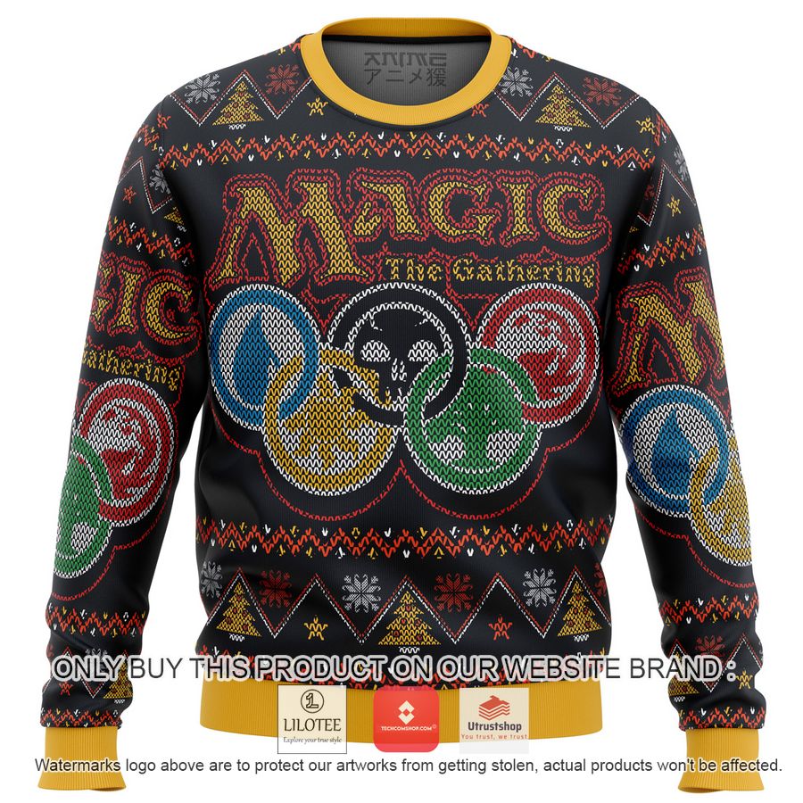 mtg magic the gathering knitted wool sweater 1 9704