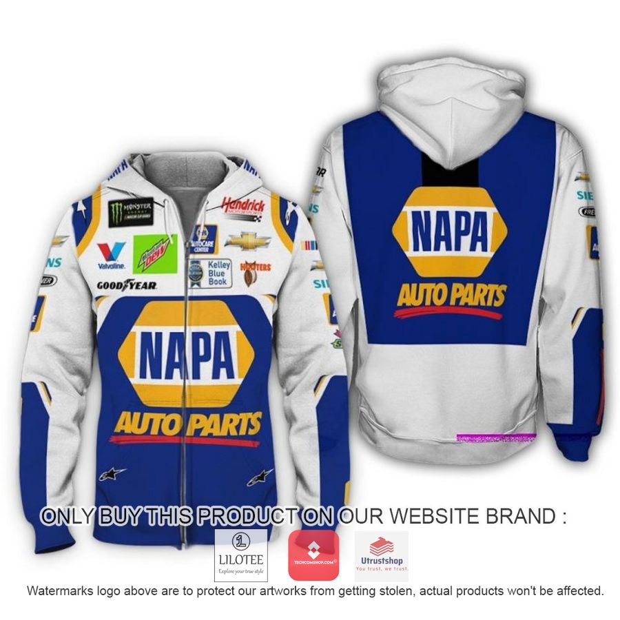 napa auto parts chase elliott racing 3d shirt hoodie 2 6015