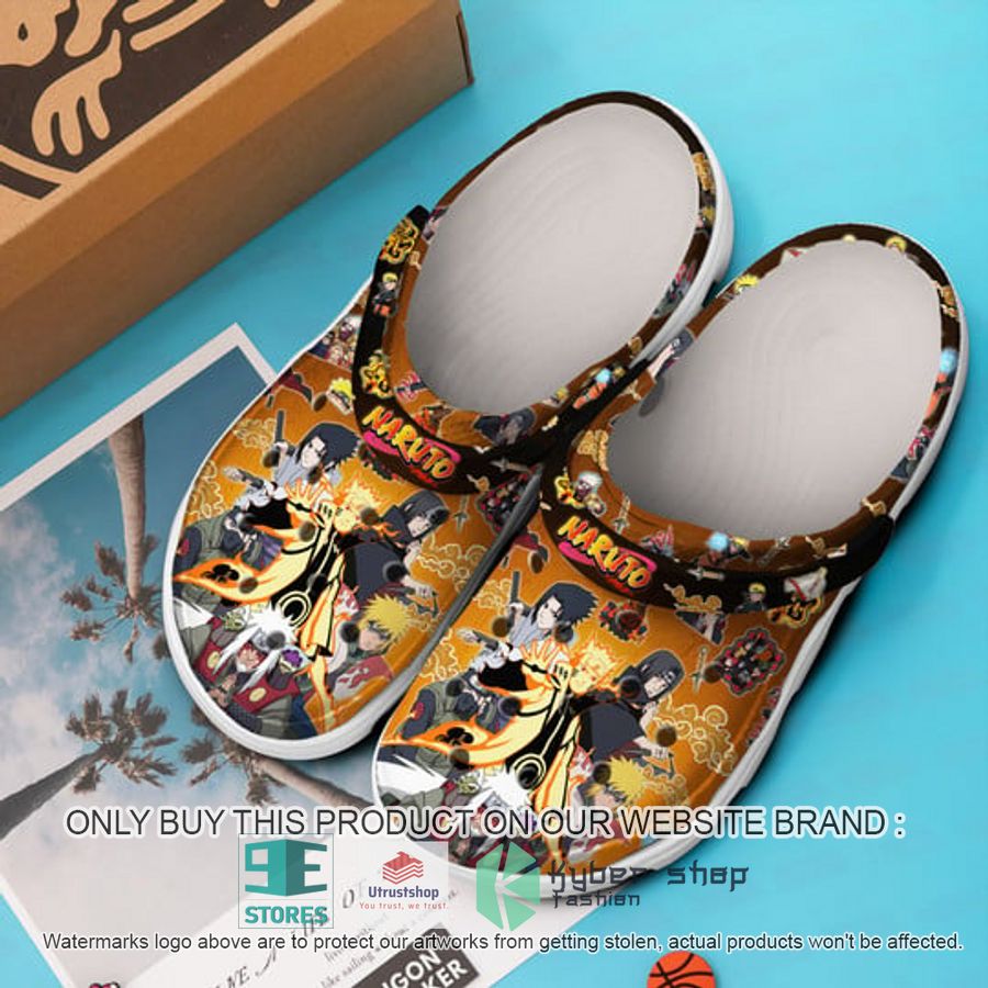 naruto sasuke itachi minato jiraiya crocs crocband shoes 2 31096