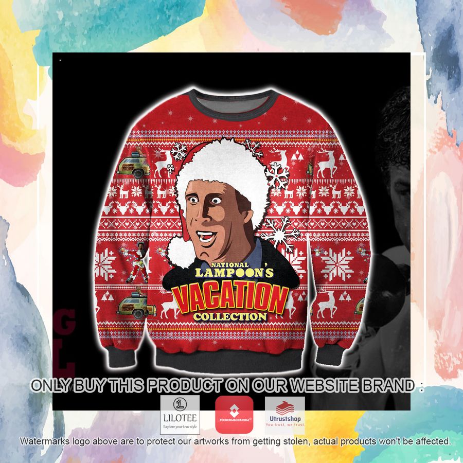 national lampoons vacation ugly christmas sweater sweatshirt 3 89514
