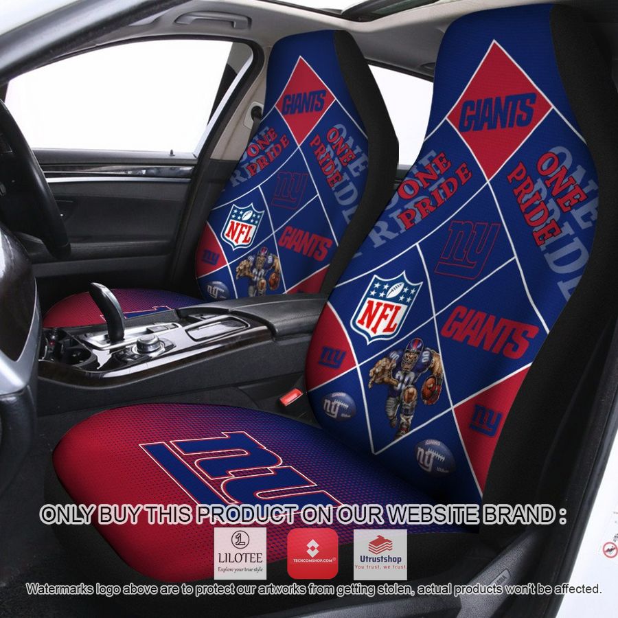new york giants one pride car seat covers 1 1247