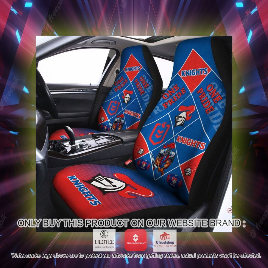 newcastle knights one pride car seat covers 2 54054