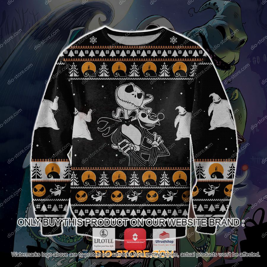 nightmare before xmas ugly christmas sweater sweatshirt 1 46077