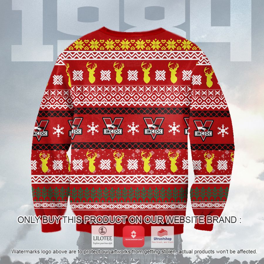 nineteen eighty four ugly christmas sweater sweatshirt 2 86011