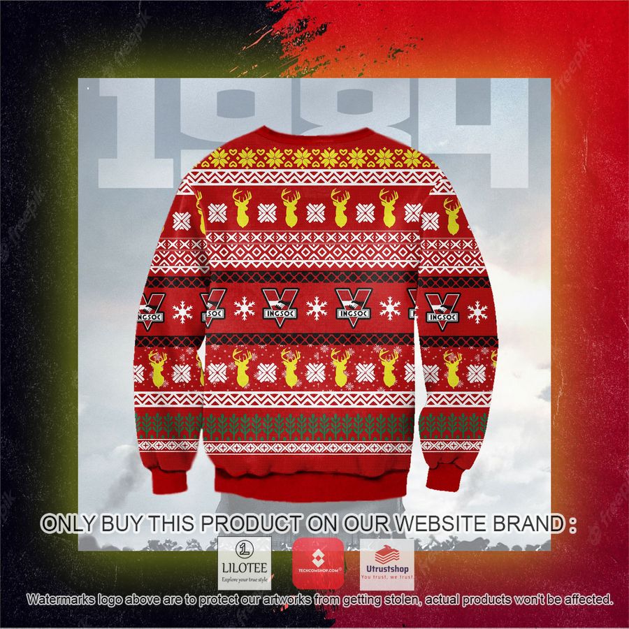 nineteen eighty four ugly christmas sweater sweatshirt 6 64415