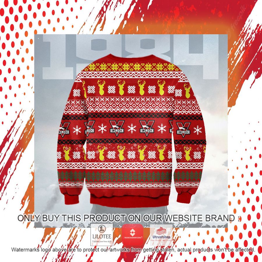 nineteen eighty four ugly christmas sweater sweatshirt 8 27839