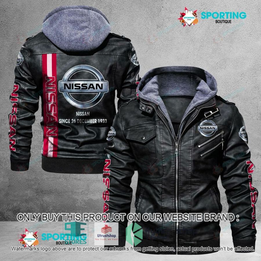 nissan since 26 december 1933 leather jacket 1 82702