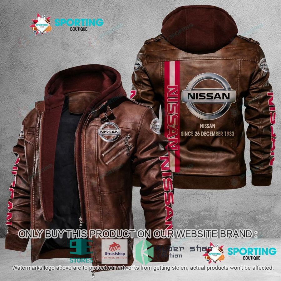 nissan since 26 december 1933 leather jacket 2 89132