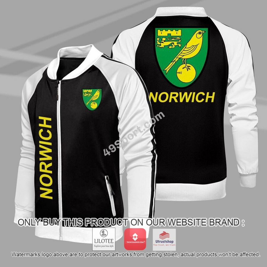 norwich city premiere league tracksuit jacket 1 64604