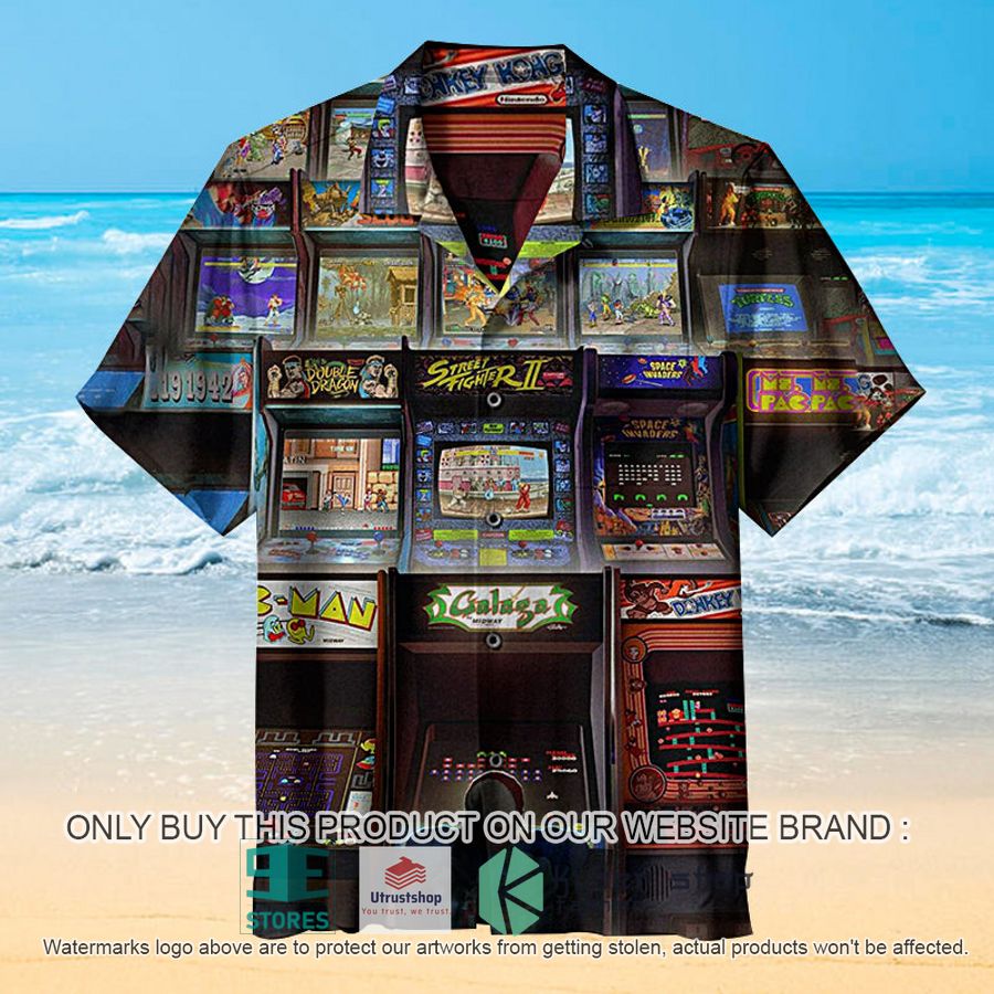 nostalgic arcade game hawaiian shirt 1 73349