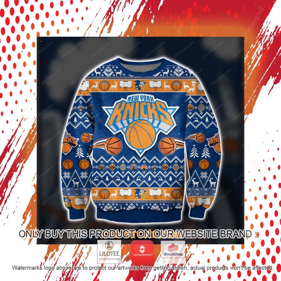 ny knicks ugly christmas sweater sweatshirt 12 54933