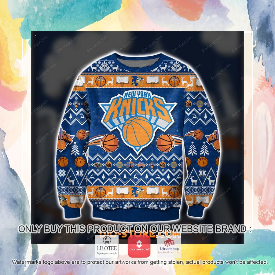 ny knicks ugly christmas sweater sweatshirt 6 28890