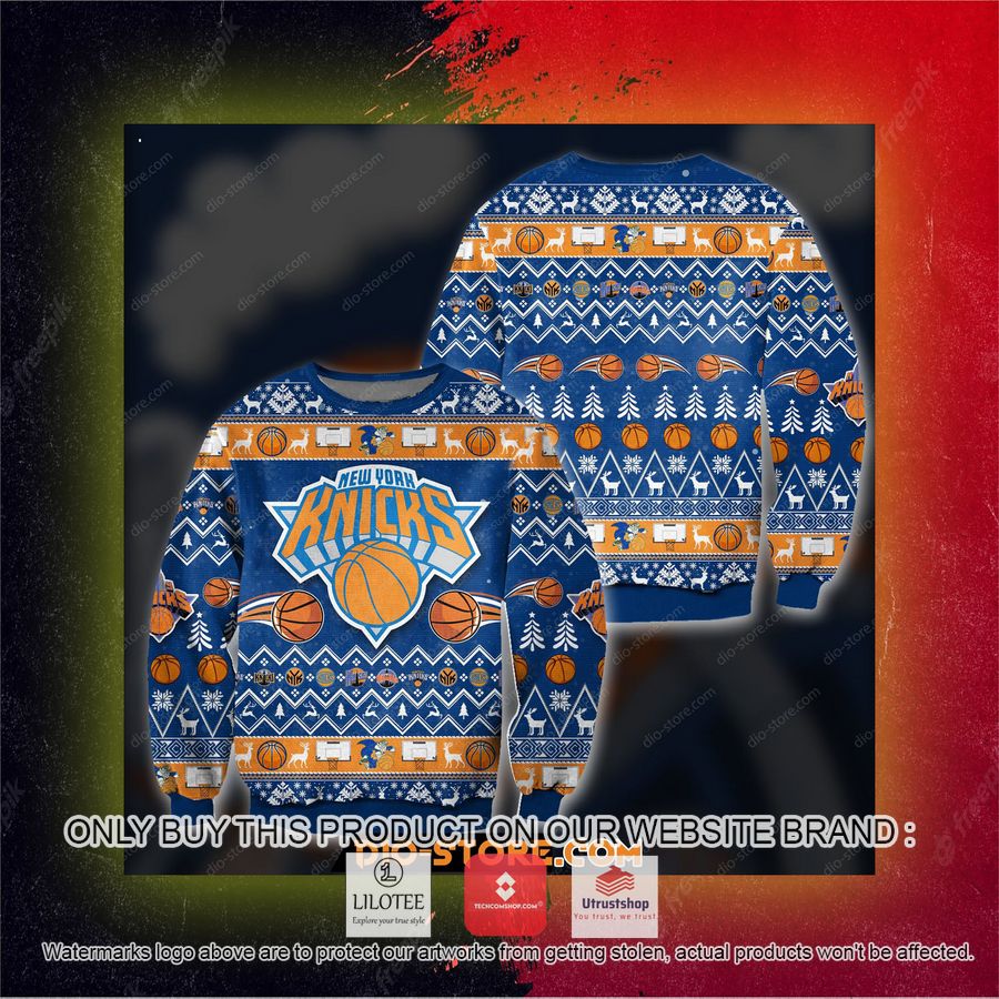 ny knicks ugly christmas sweater sweatshirt 7 42101