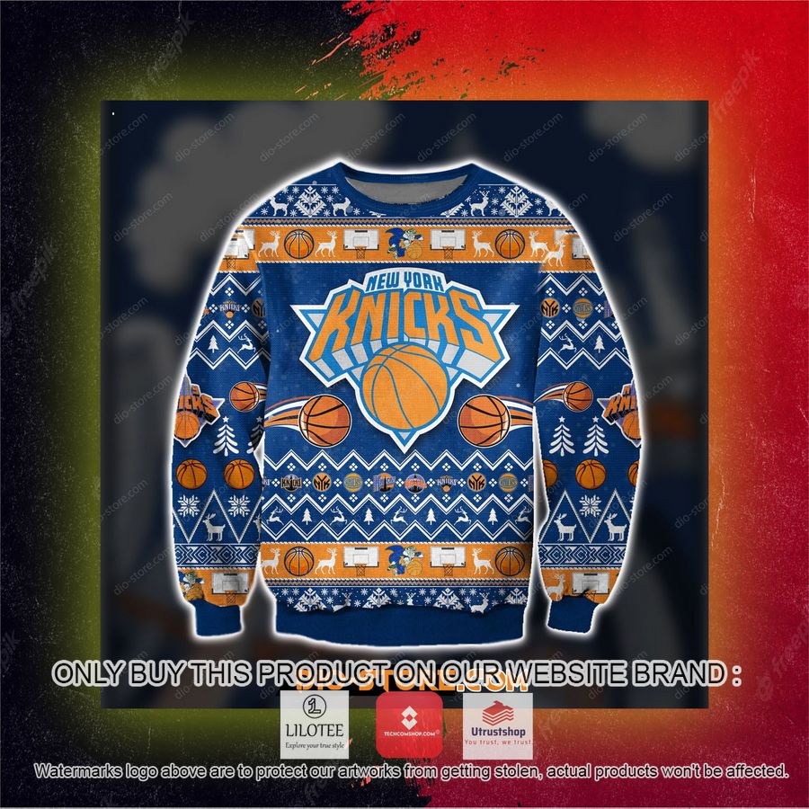ny knicks ugly christmas sweater sweatshirt 9 57704