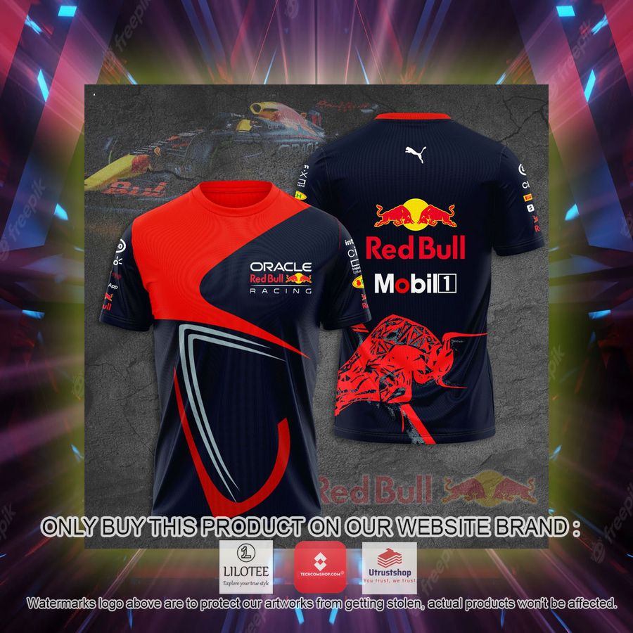 oracle red bull racing tezos mobil 1 red 3d t shirt 2 23450