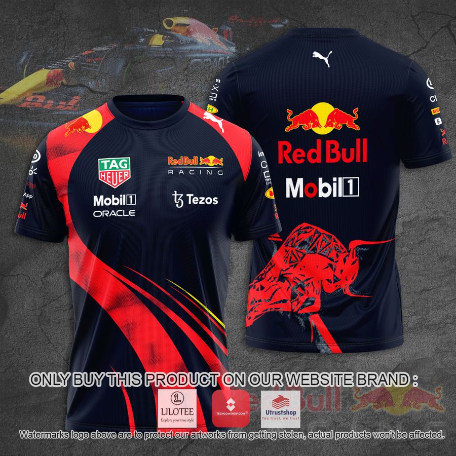 oracle red bull racing tezos mobil 1 red navy 3d t shirt 1 17824