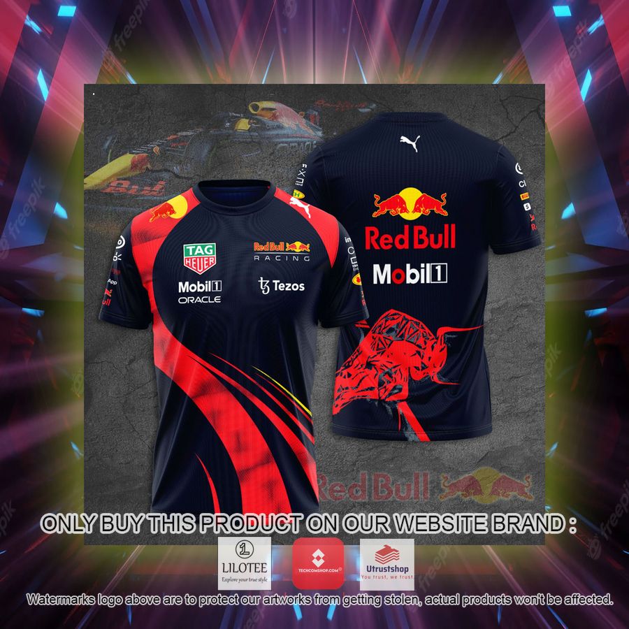 oracle red bull racing tezos mobil 1 red navy 3d t shirt 2 79416