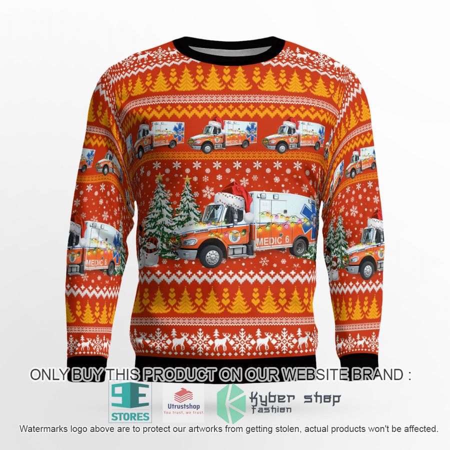 orange ems north carolina christmas sweater 2 31001