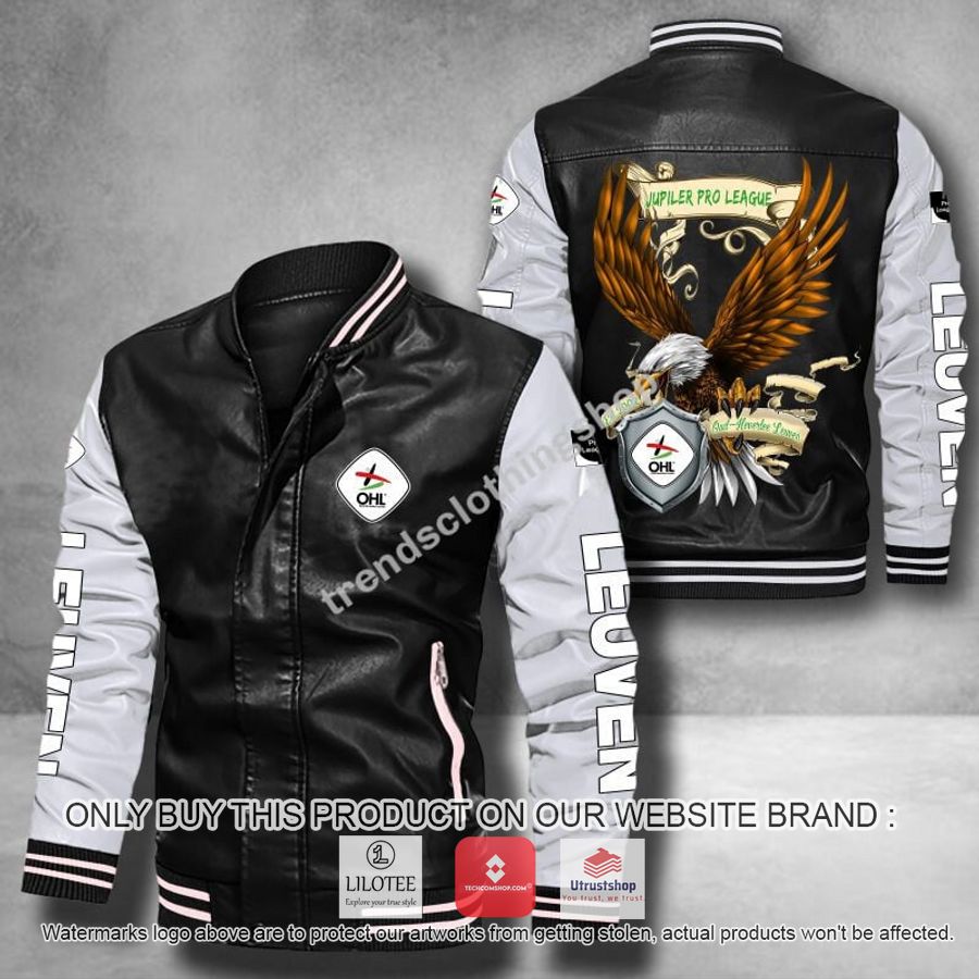 oud heverlee leuven eagle league leather bomber jacket 1 95026