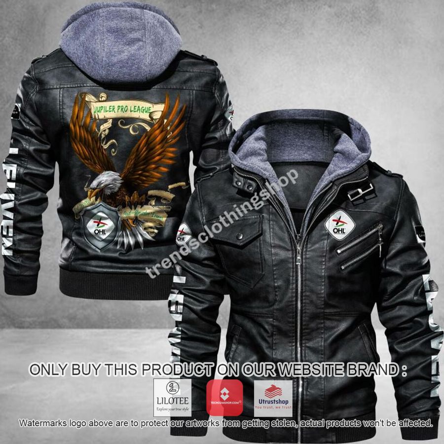 oud heverlee leuven eagle league leather jacket 1 65611