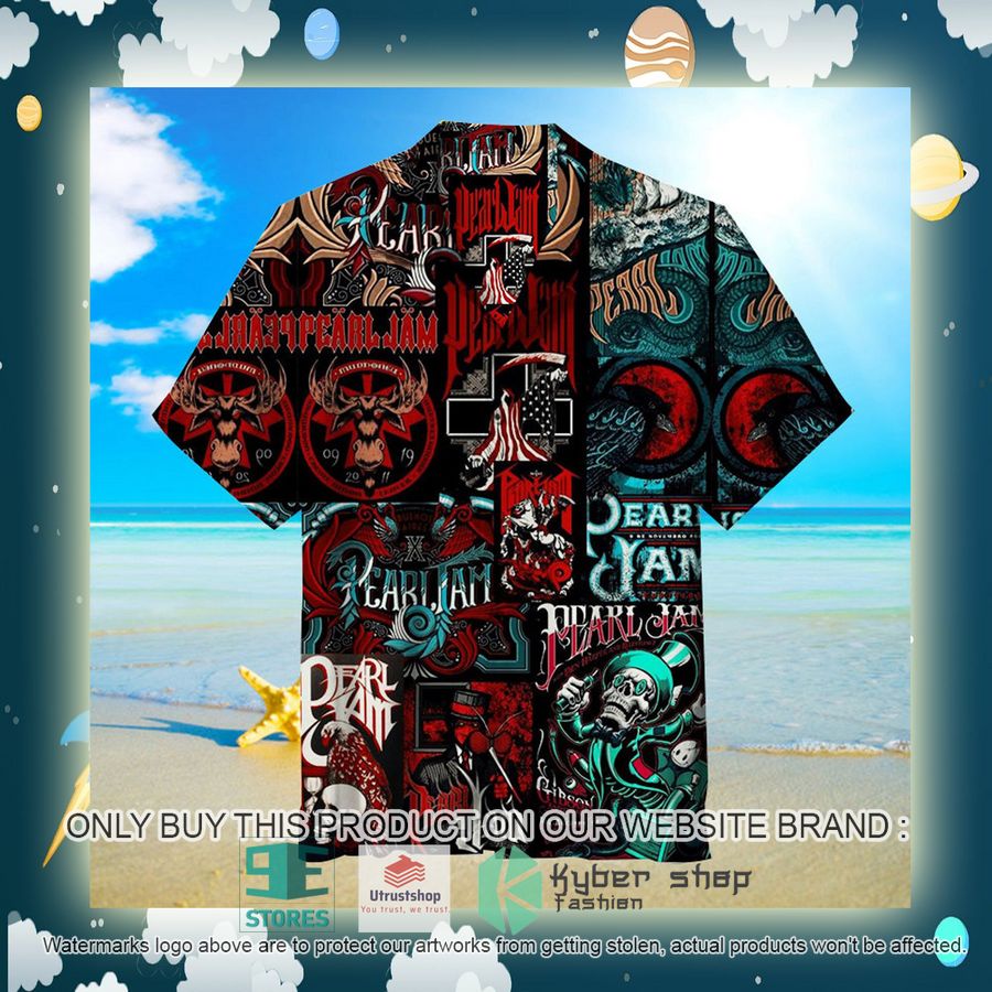 pearl jam poster hawaiian shirt 2 54311