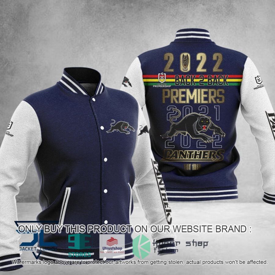 penrith panthers 2022 back to back premiers baseball jacket 2 30808