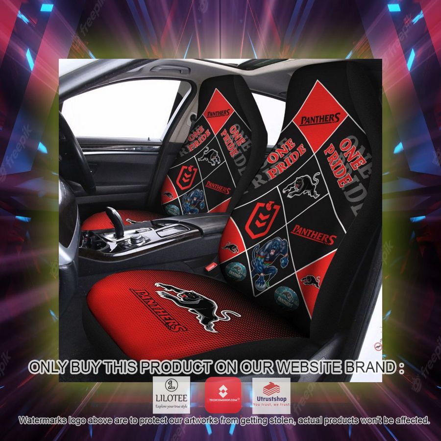 penrith panthers one pride car seat covers 2 33731