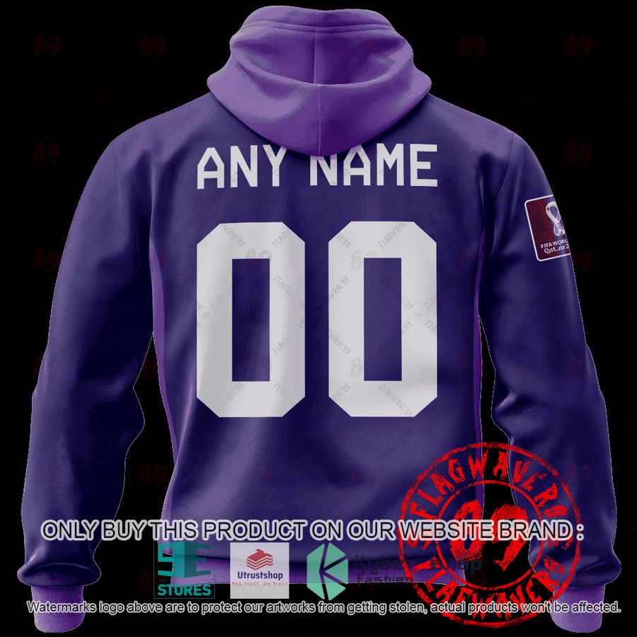 personalized argentina away jersey world cup 2022 purple shirt hoodie 2 85460