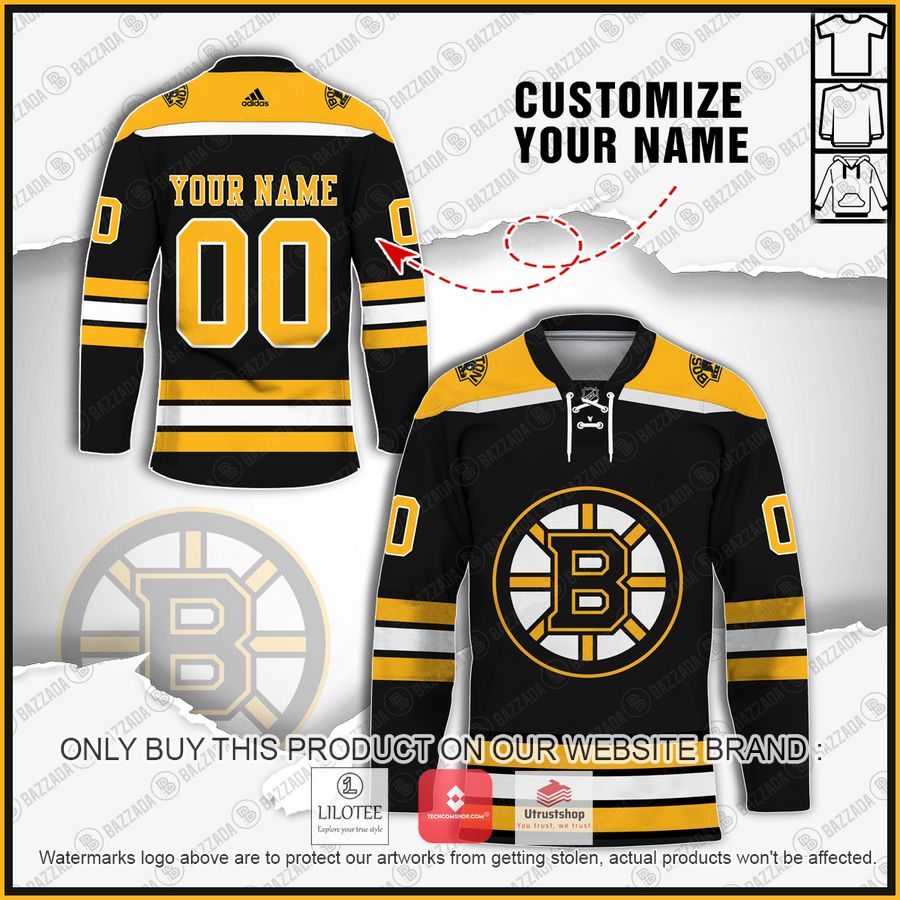 personalized boston bruins nhl hockey jersey 1 45765
