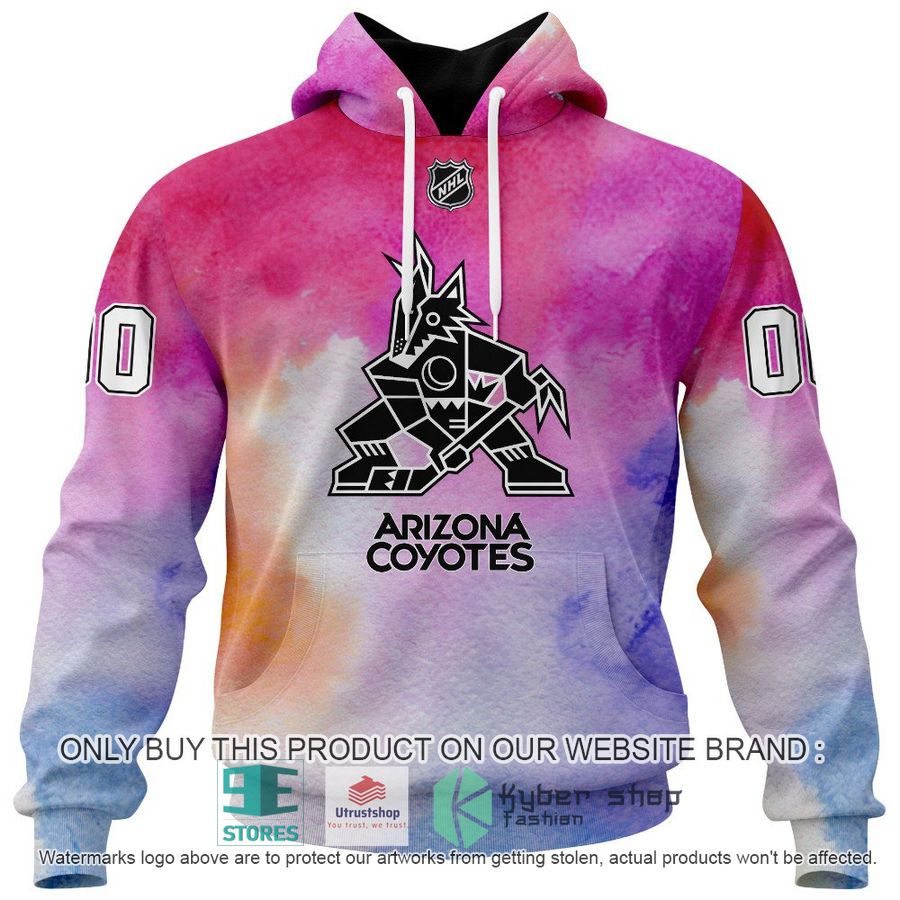 personalized breast cancer awareness nhl arizona coyotes montreal canadiens hoodie long pants 2 70137