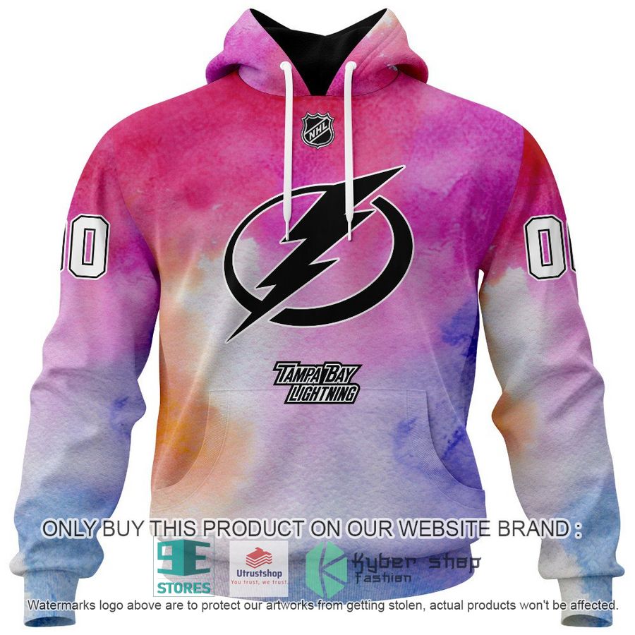 personalized breast cancer awareness nhl tampa bay lightning hoodie long pants 2 78145