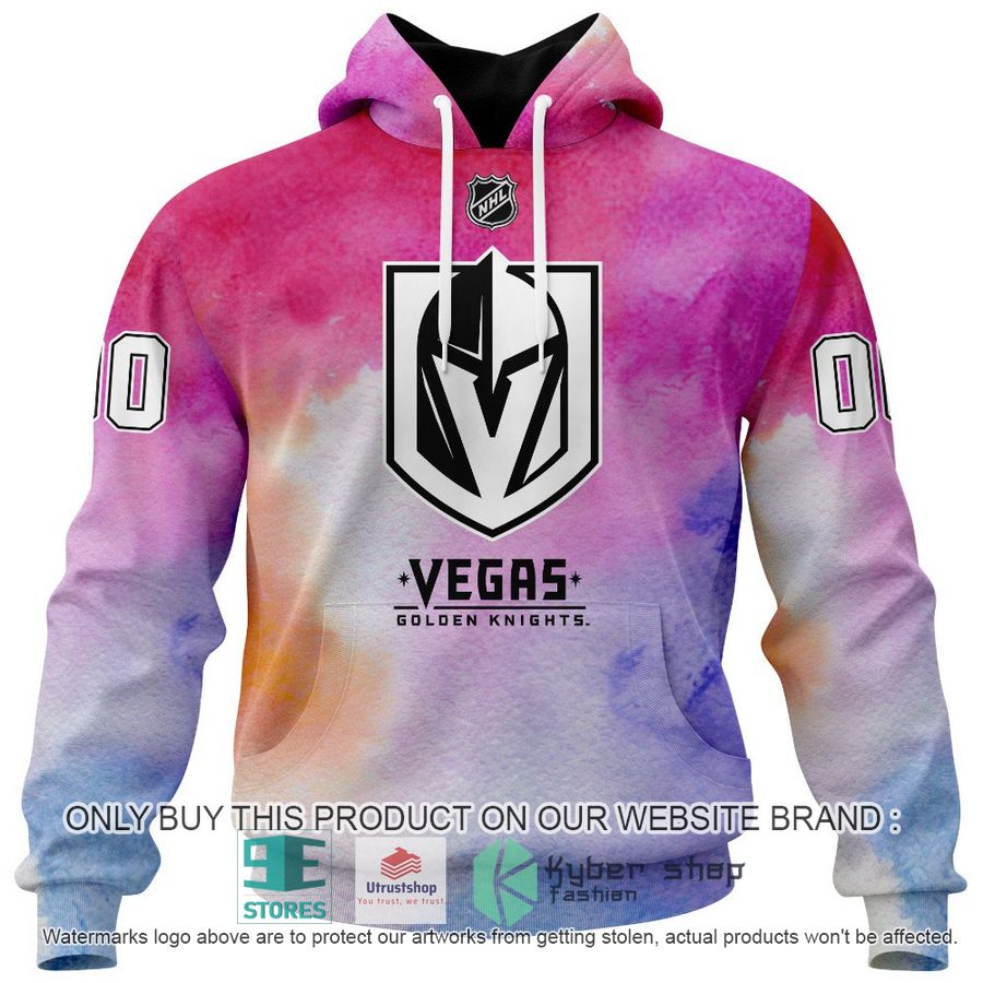 personalized breast cancer awareness nhl vegas golden knights hoodie long pants 2 31438