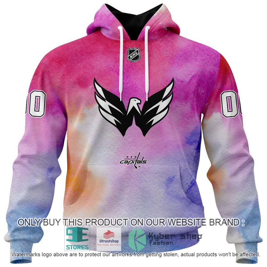 personalized breast cancer awareness nhl washington capitals hoodie long pants 2 74342