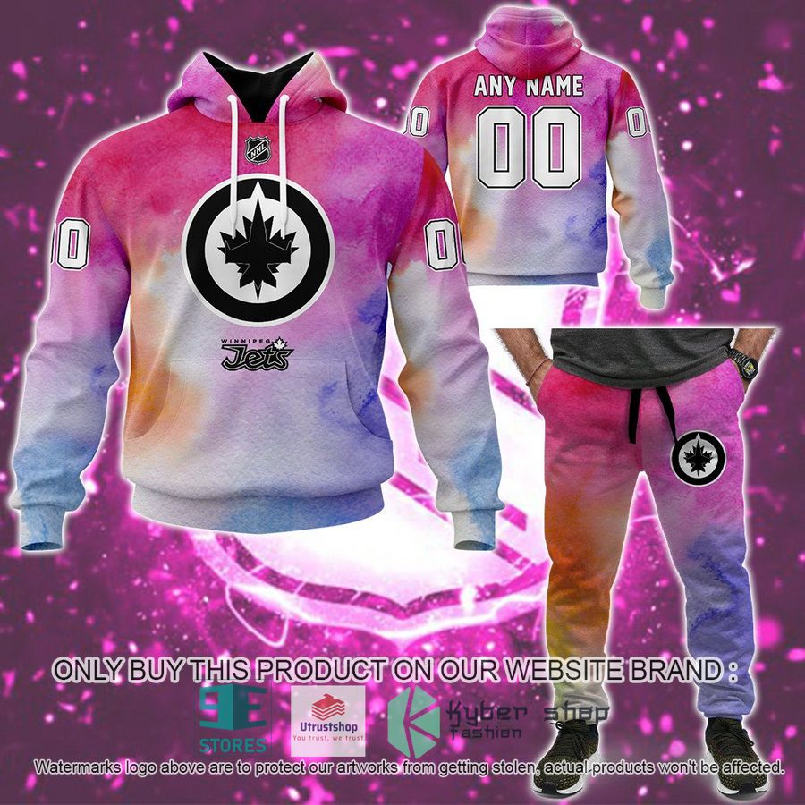 personalized breast cancer awareness nhl winnipeg jets hoodie long pants 1 95134