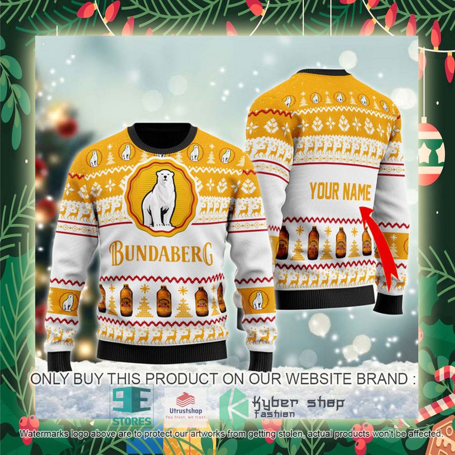 personalized bundaberg ugly christmas sweater 2 2657
