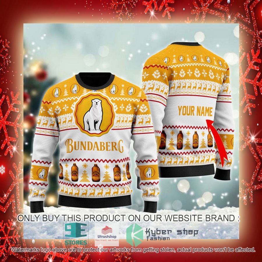 personalized bundaberg ugly christmas sweater 3 4755