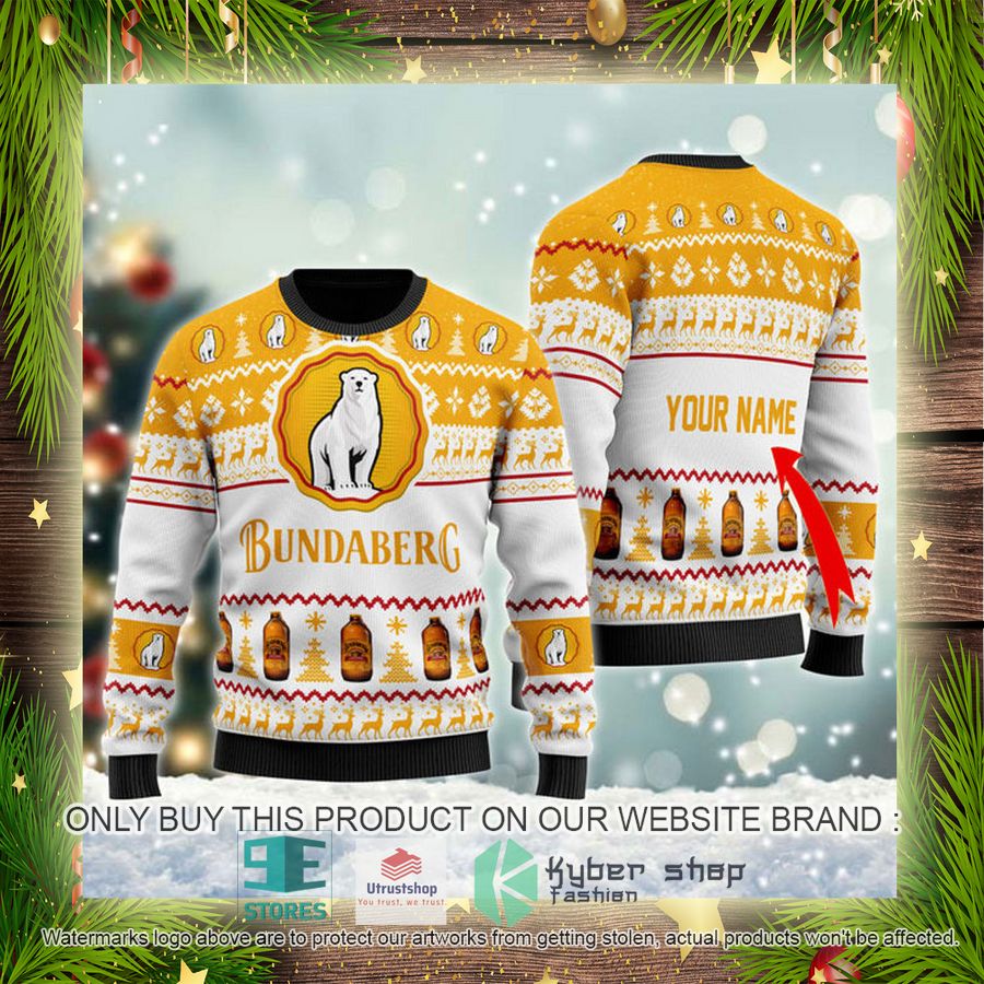 personalized bundaberg ugly christmas sweater 4 74489