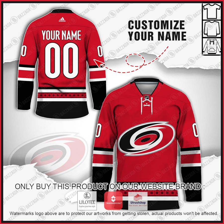 personalized carolina hurricanes nhl hockey jersey 1 27311