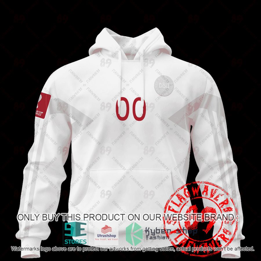personalized denmark away jersey world cup 2022 shirt hoodie 1 89341